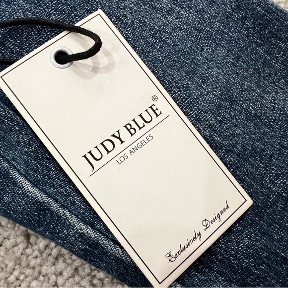 Judy Blue Katie Fringe Denim Jean Jacket Women’s Sz S NWT - Picture 4 of 10